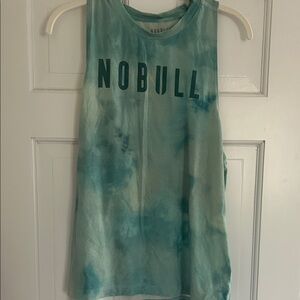 NOBULL Aqua Tie-Dye Sleeveless Top